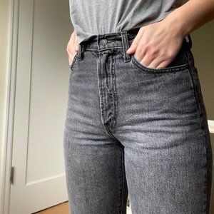 Levi's ribcage jeans